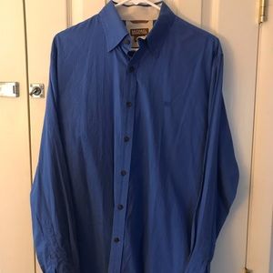 MICHAEL KORS BLUE BUTTON DOWN